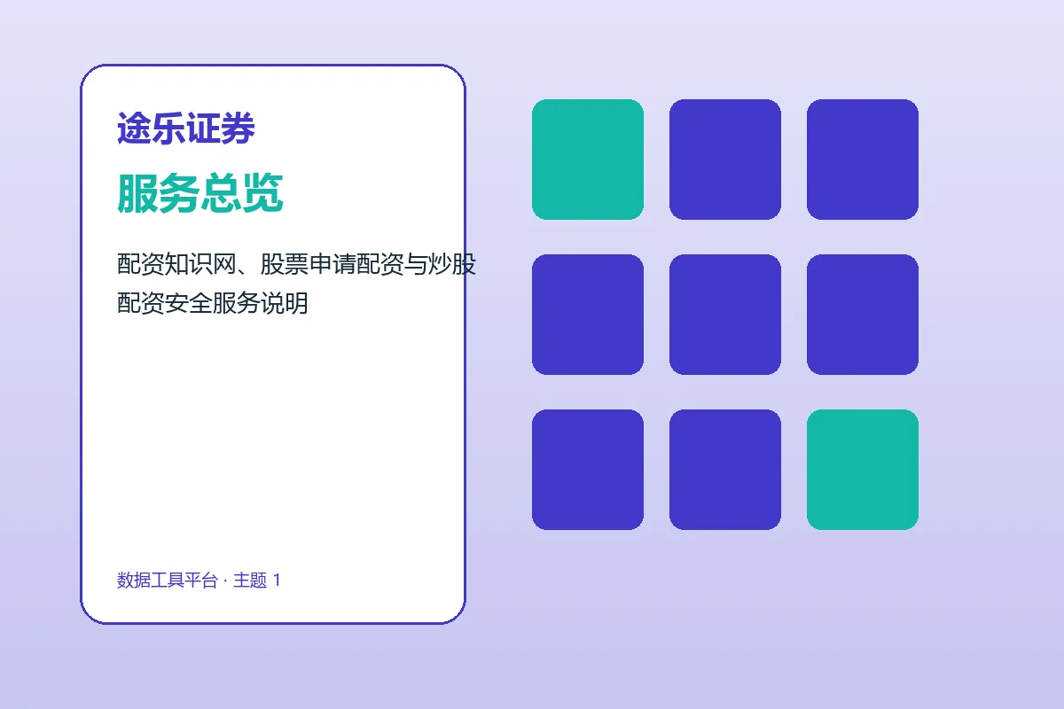 途乐证券方案查询品牌服务总览