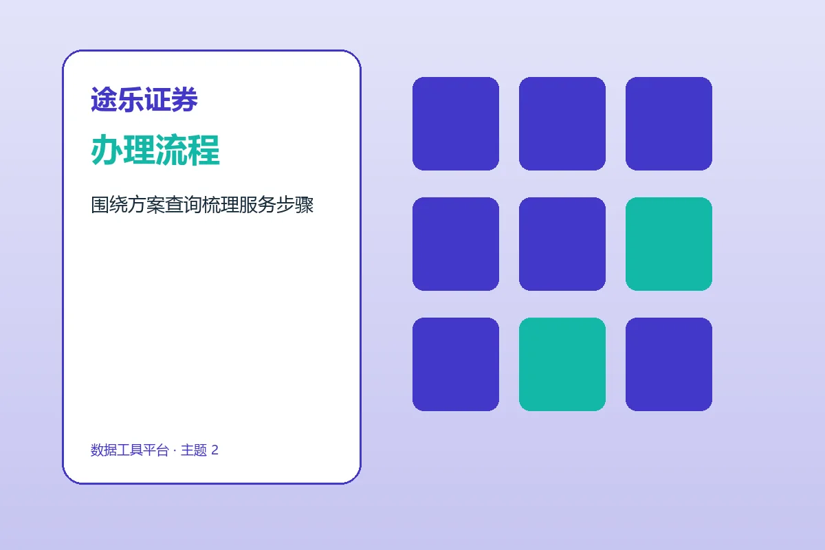 途乐证券配资服务办理流程示意